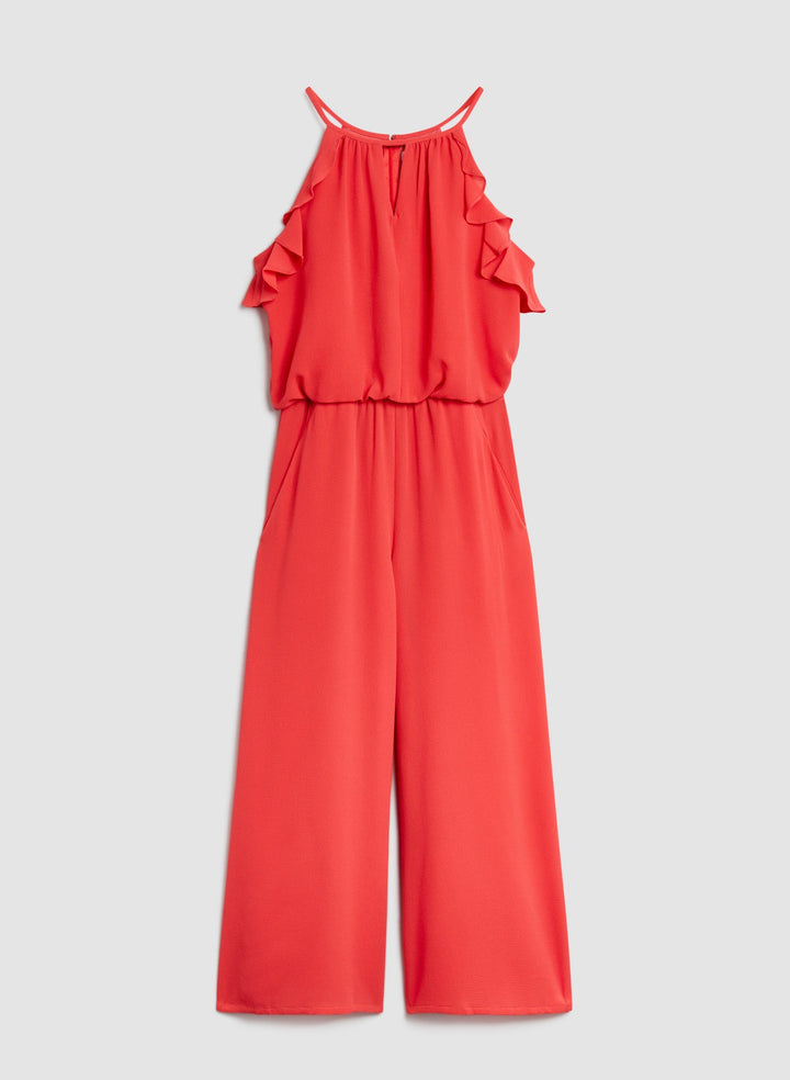Ruffle Detail Jumpsuit