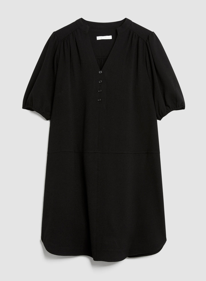 Short Puffed Sleeve Dress