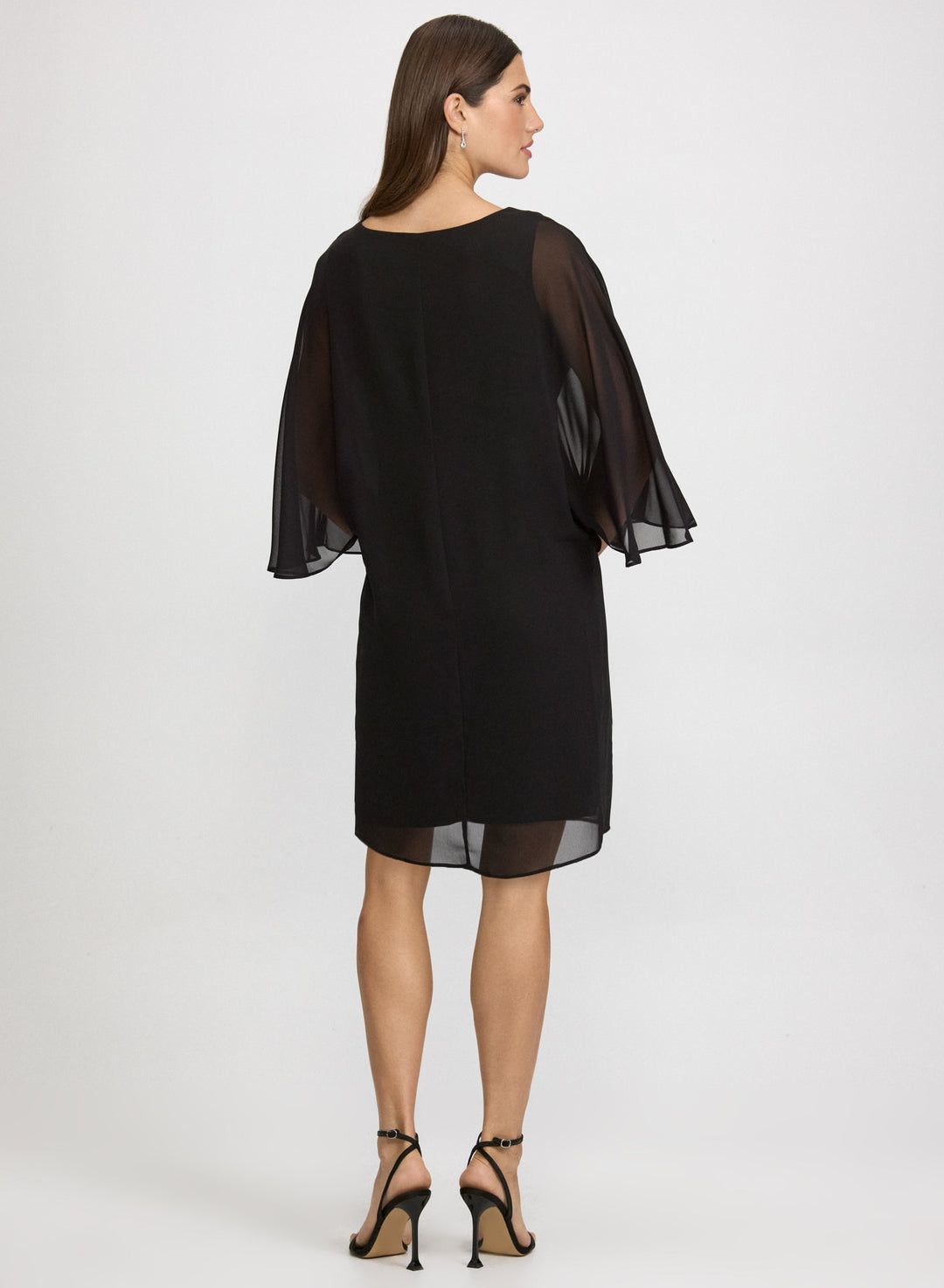 Rhinestone Bar Detail Dress