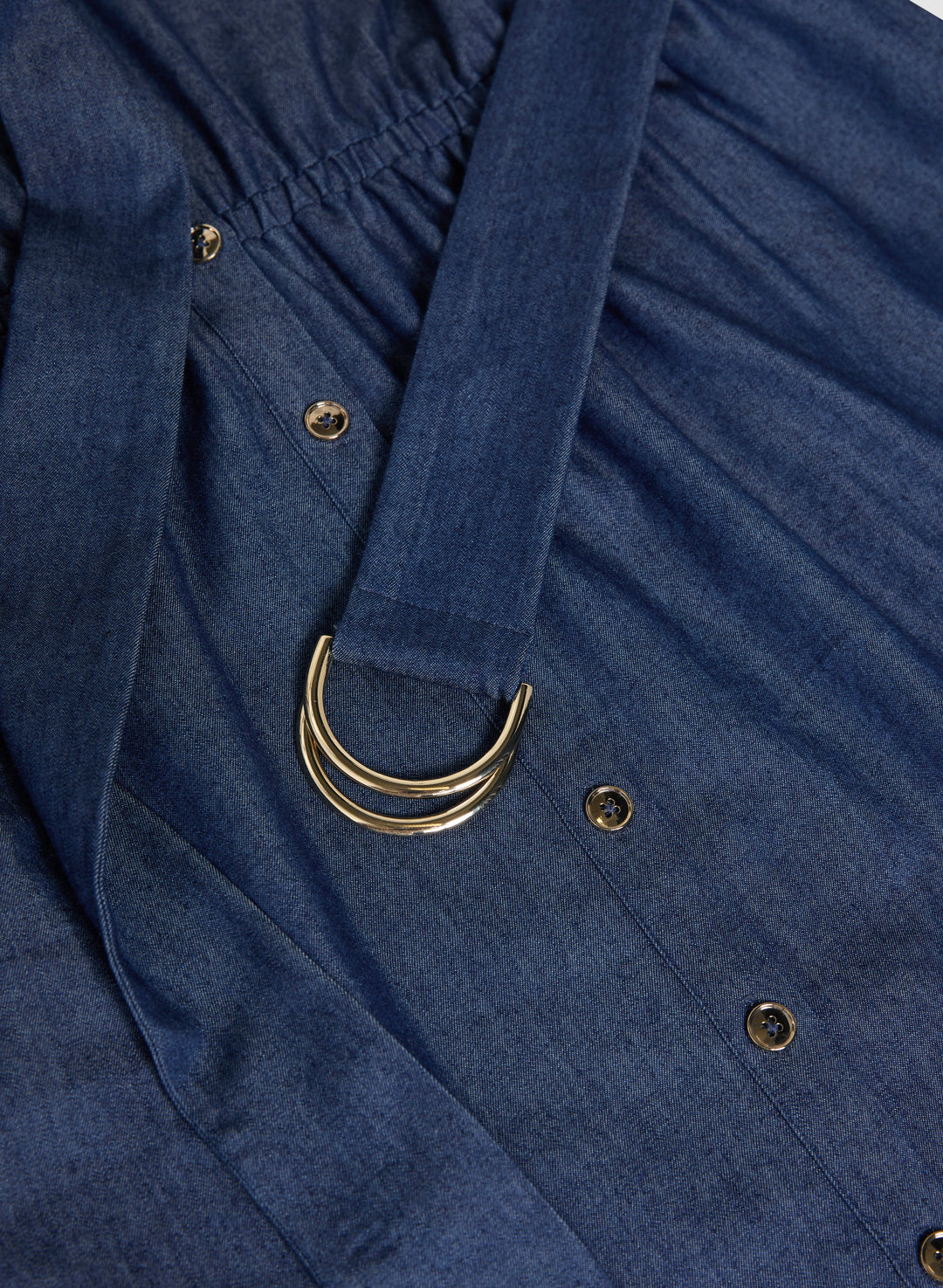 Denim Maxi Dress