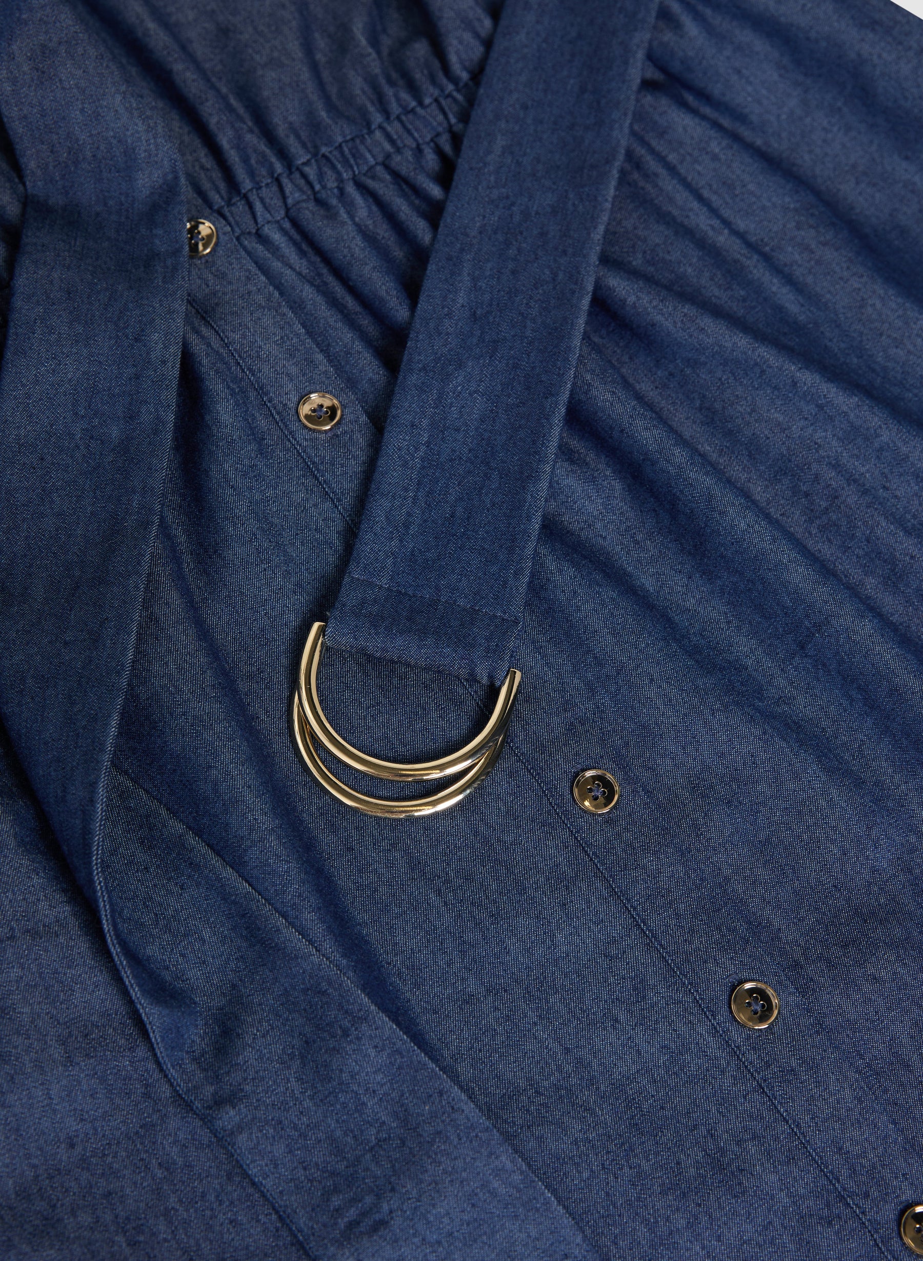 Denim Maxi Dress
