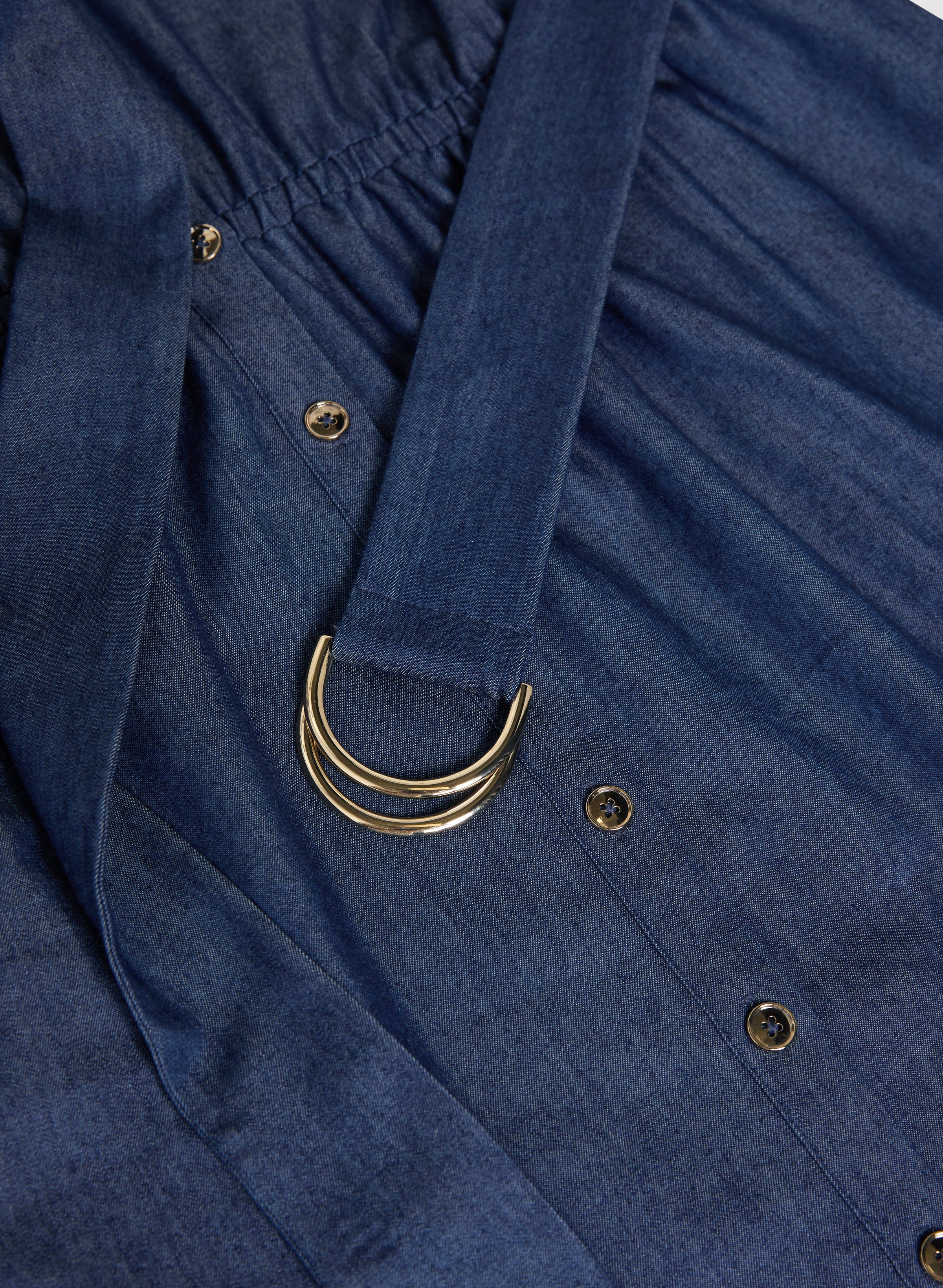Denim Maxi Dress