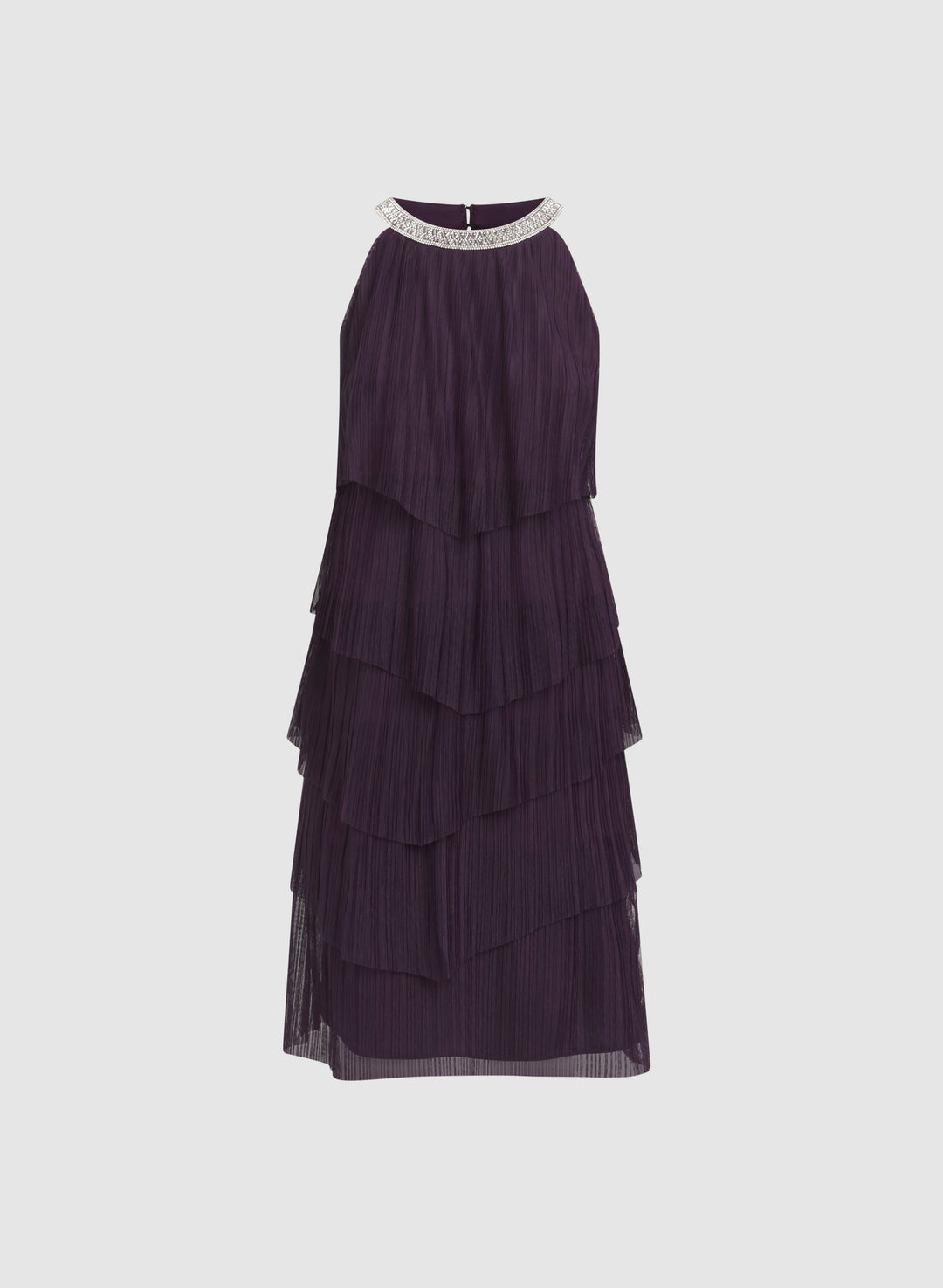 Tiered Mesh Dress