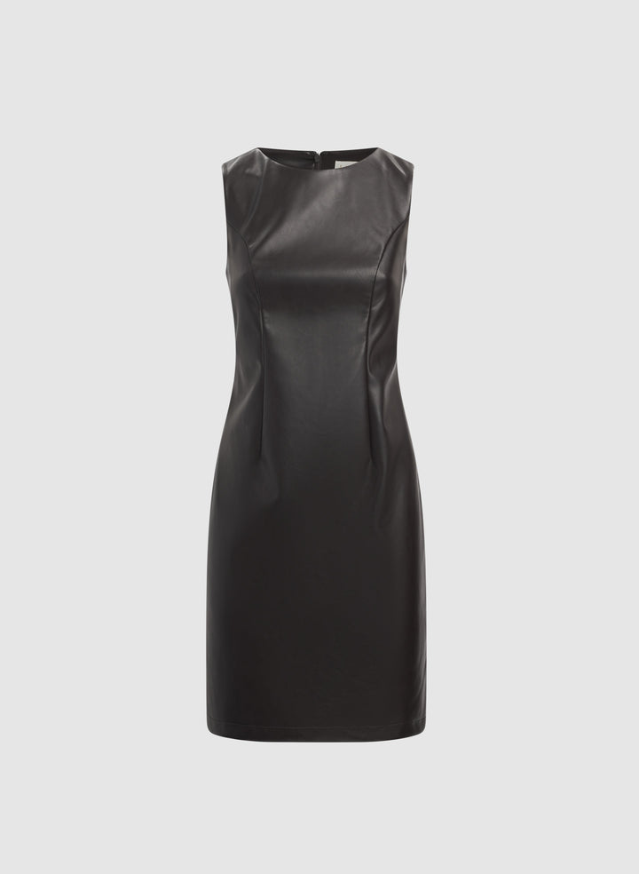 Vegan Leather Dress