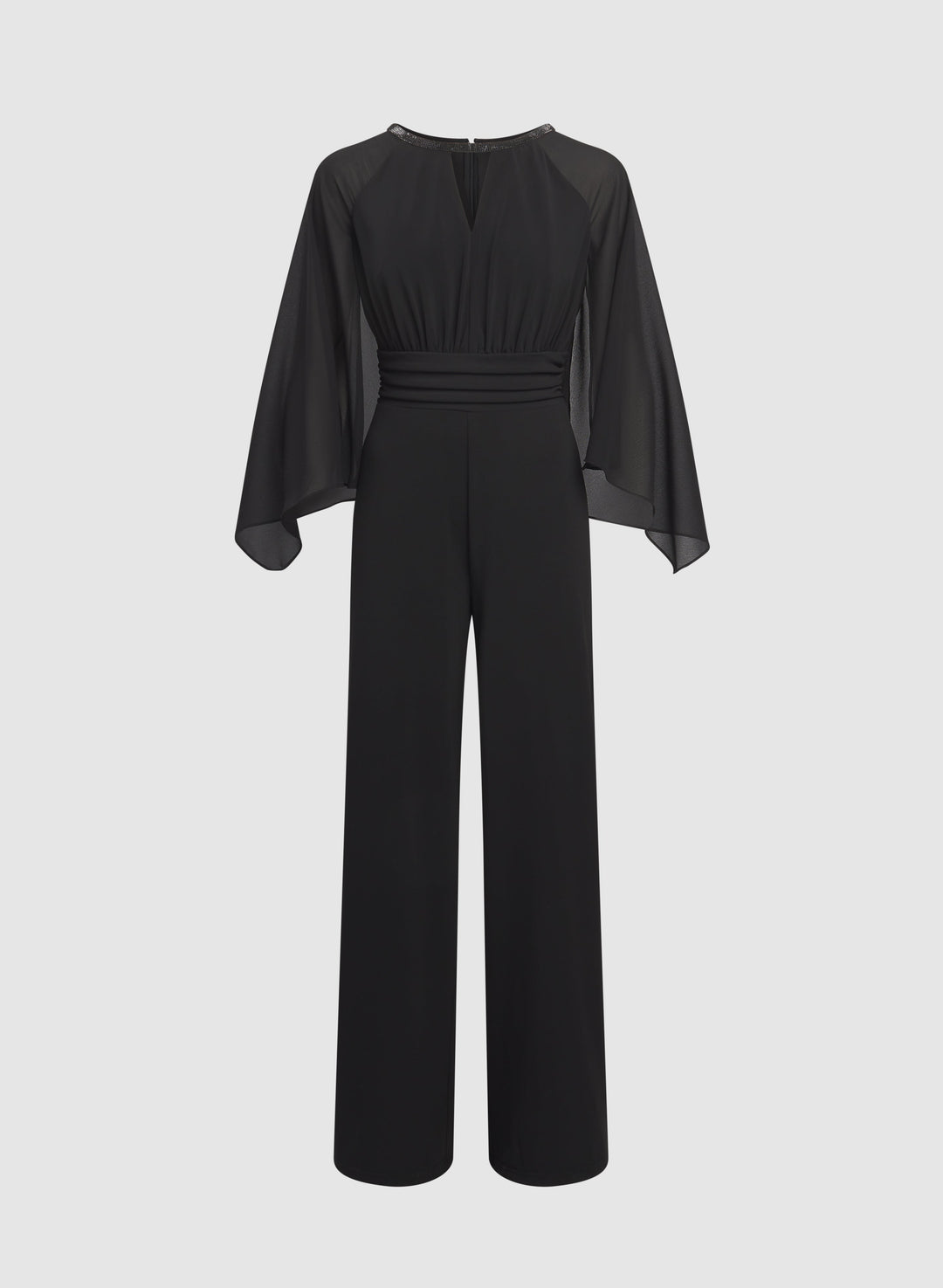 Wide-Leg Jersey Jumpsuit