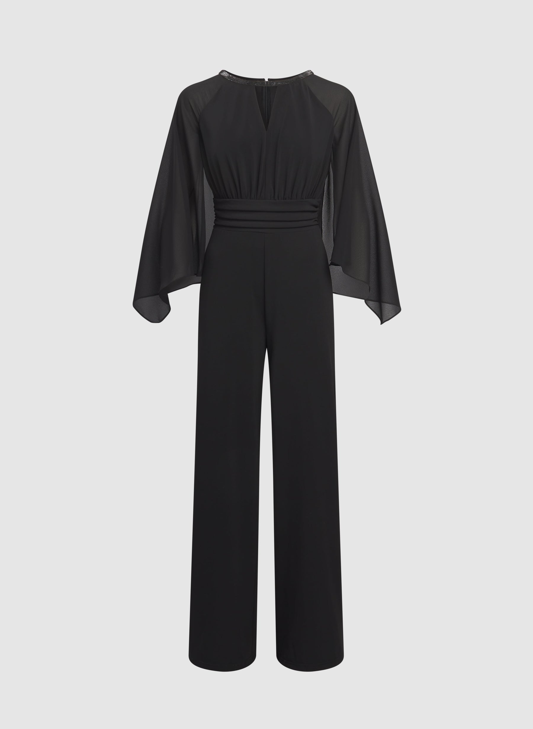 Wide-Leg Jersey Jumpsuit