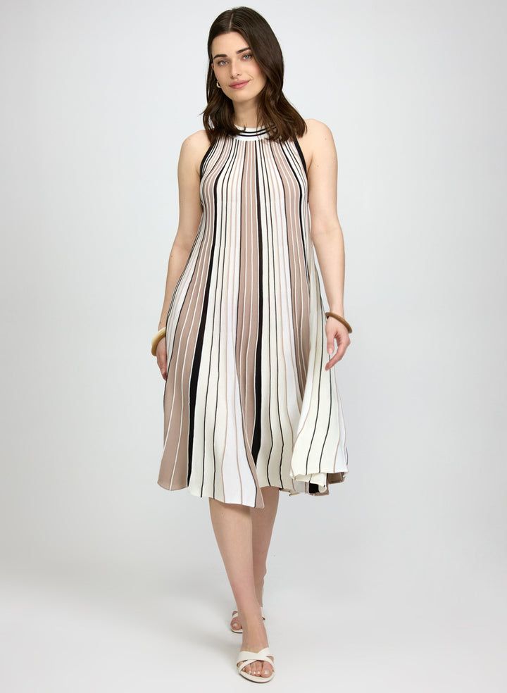 Stripe Print Dress