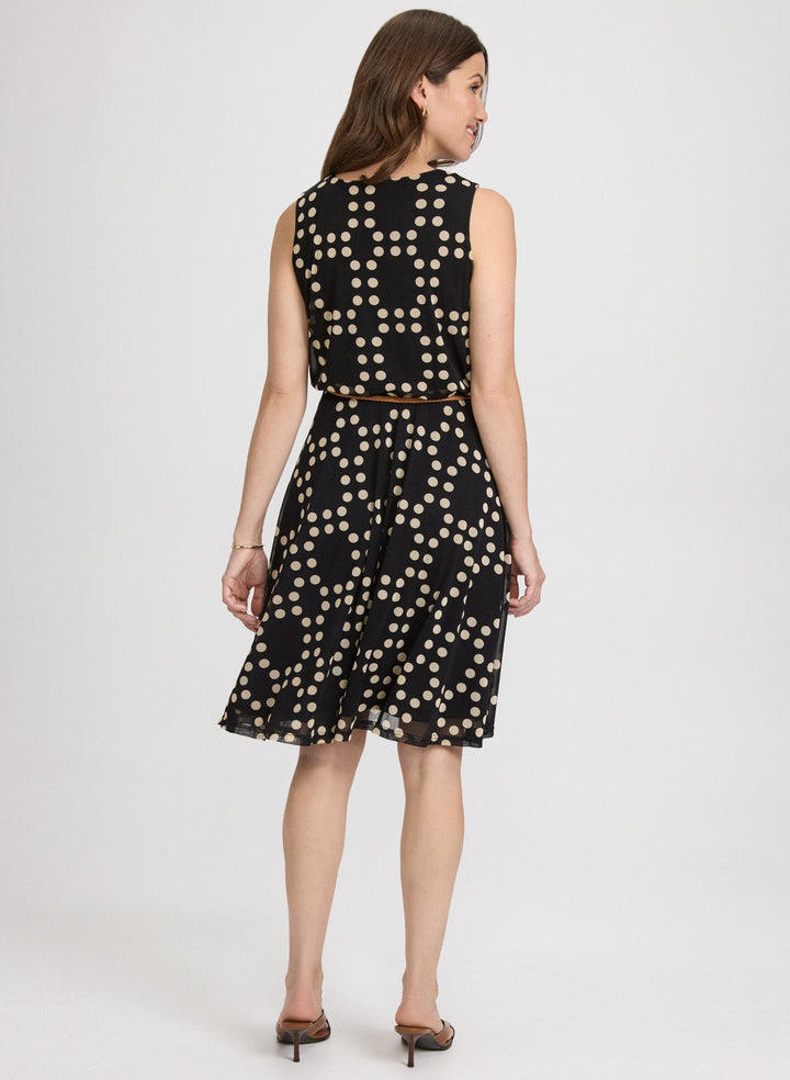 Mixed Polka Dot Dress