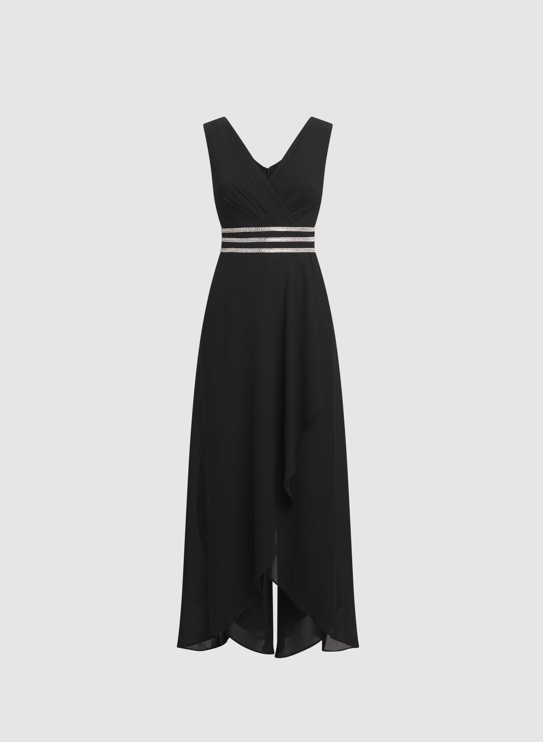 Crepe & Chiffon Jumpsuit