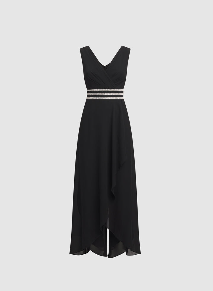 Crepe & Chiffon Jumpsuit