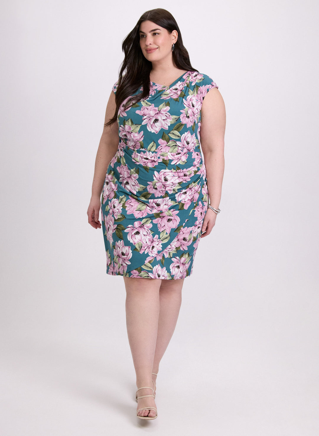 Floral Jersey Dress