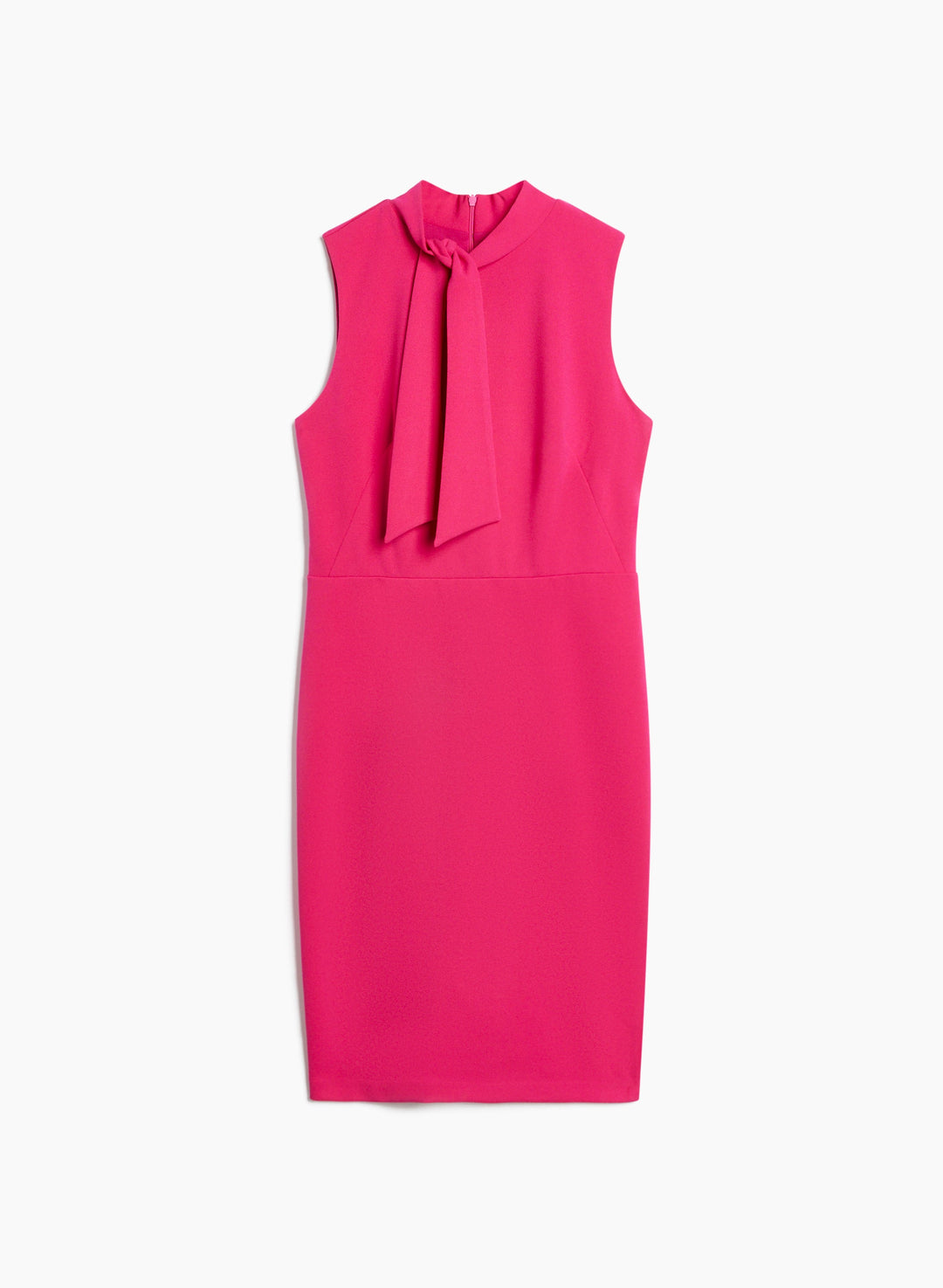 Sleeveless Tie Neck Dress