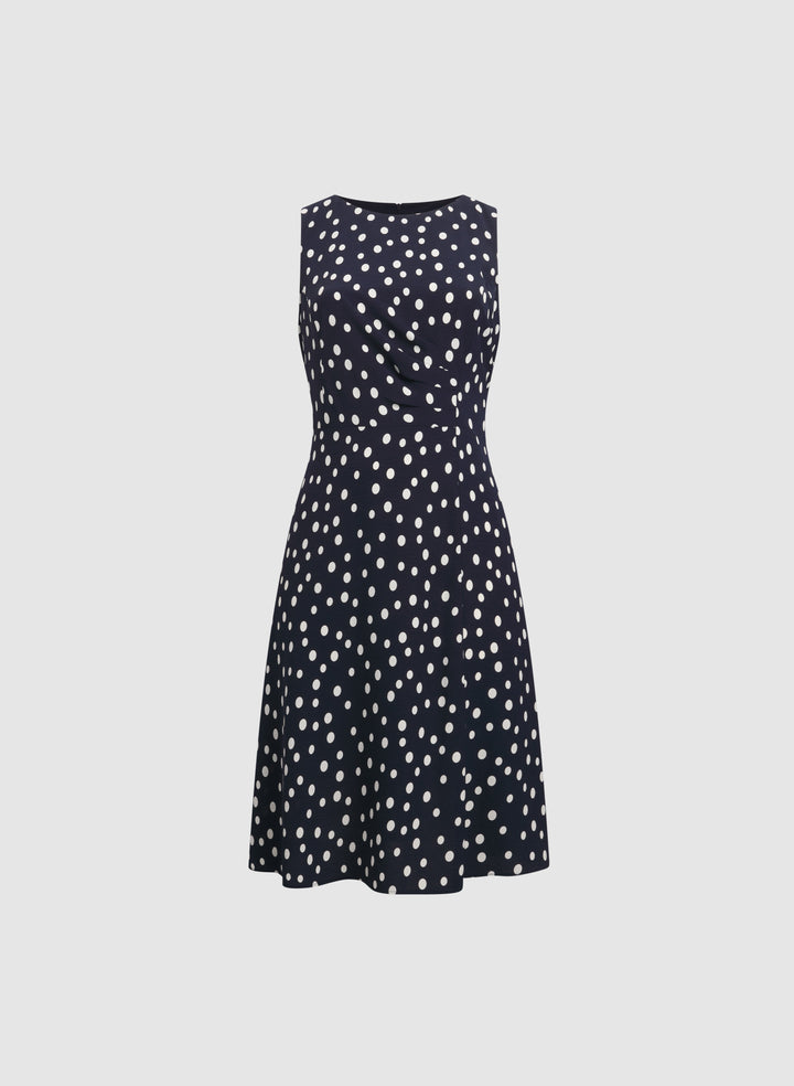 Polka Dot Midi Dress