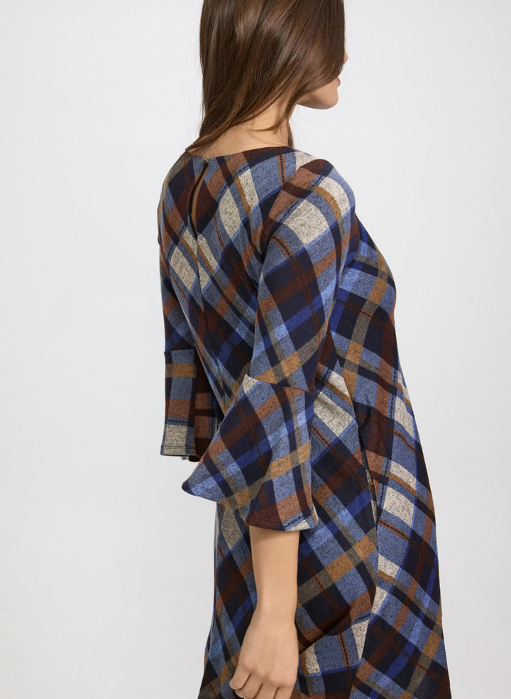 Plaid Sweater Dress