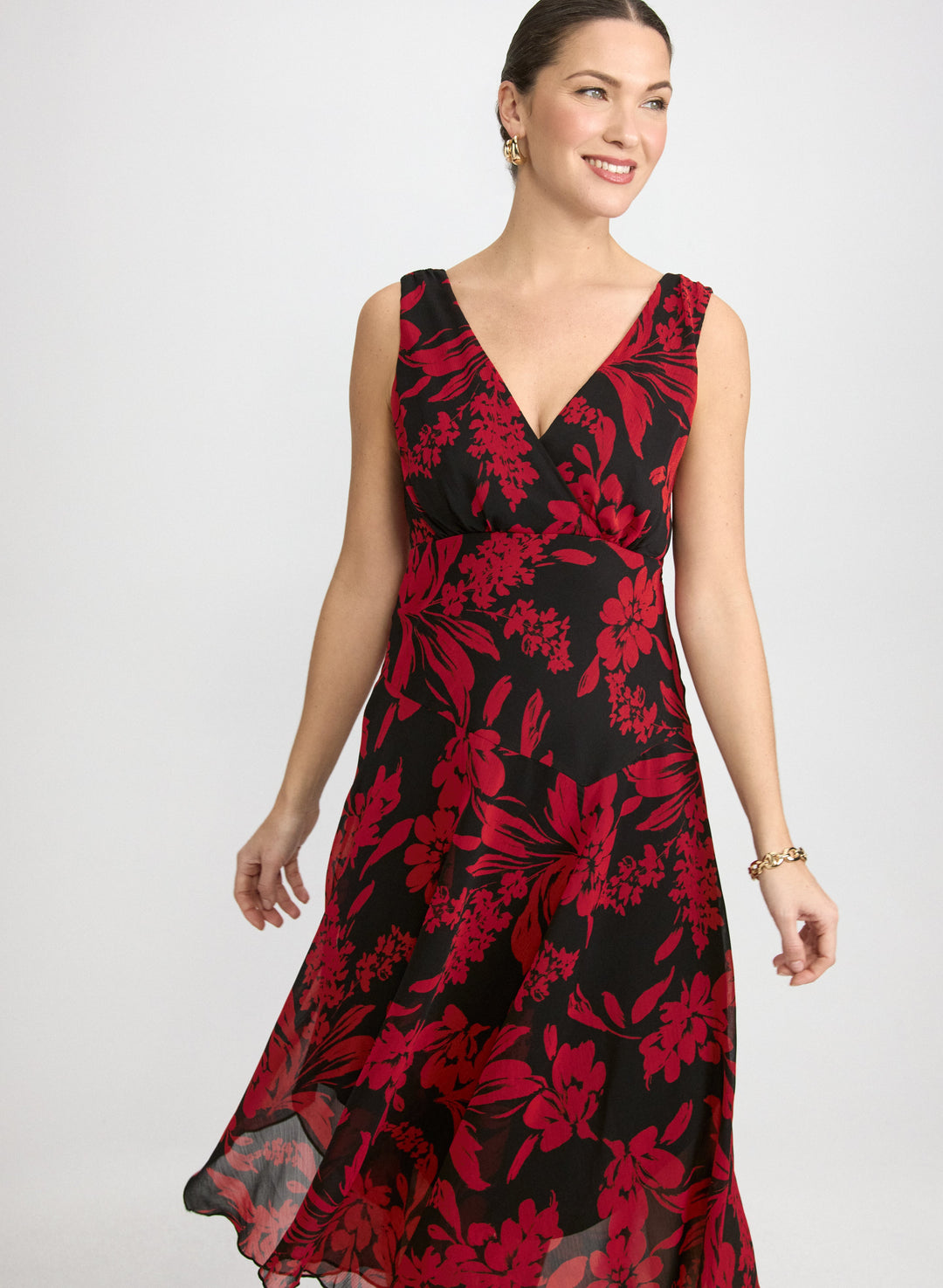 Floral Chiffon Dress