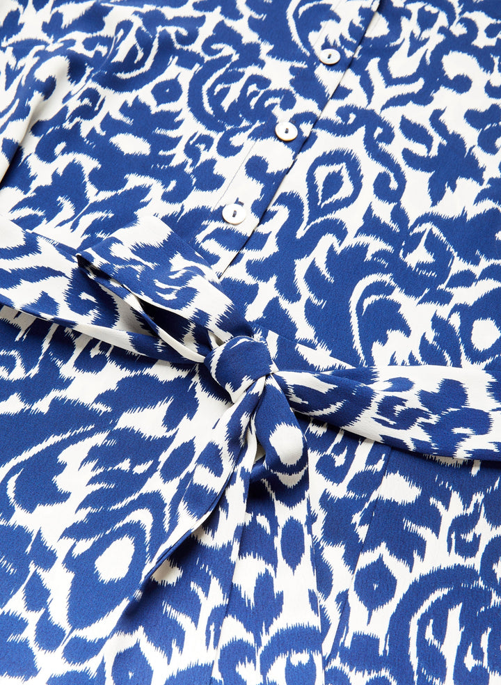 Paisley Print Dress
