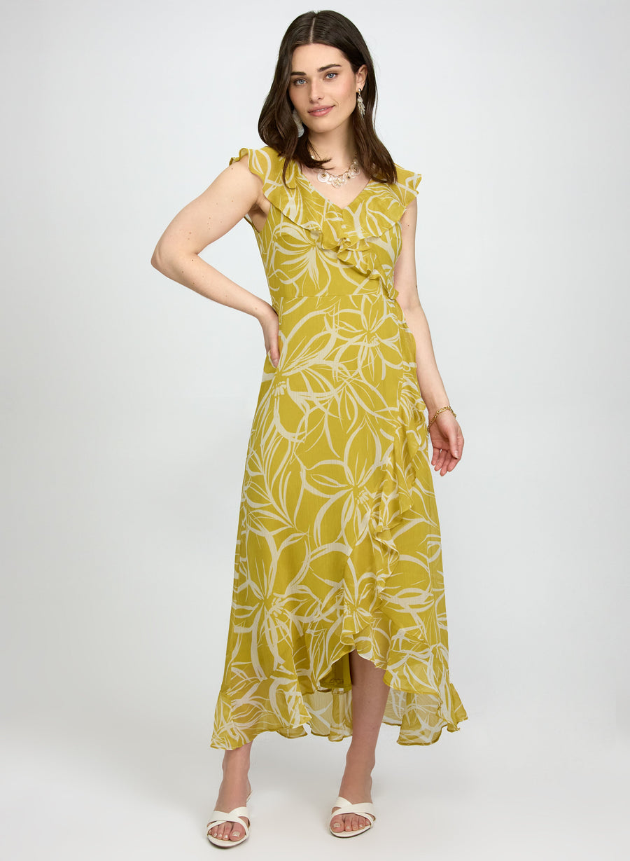 Floral Chiffon Dress