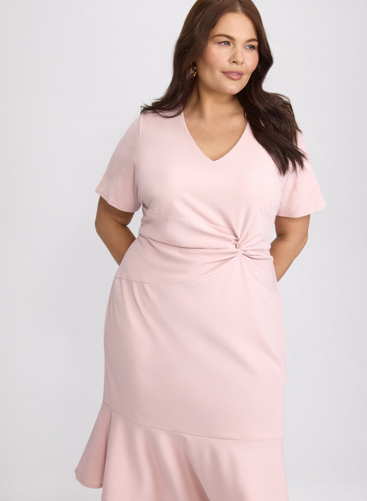 Flared Hem Dress
