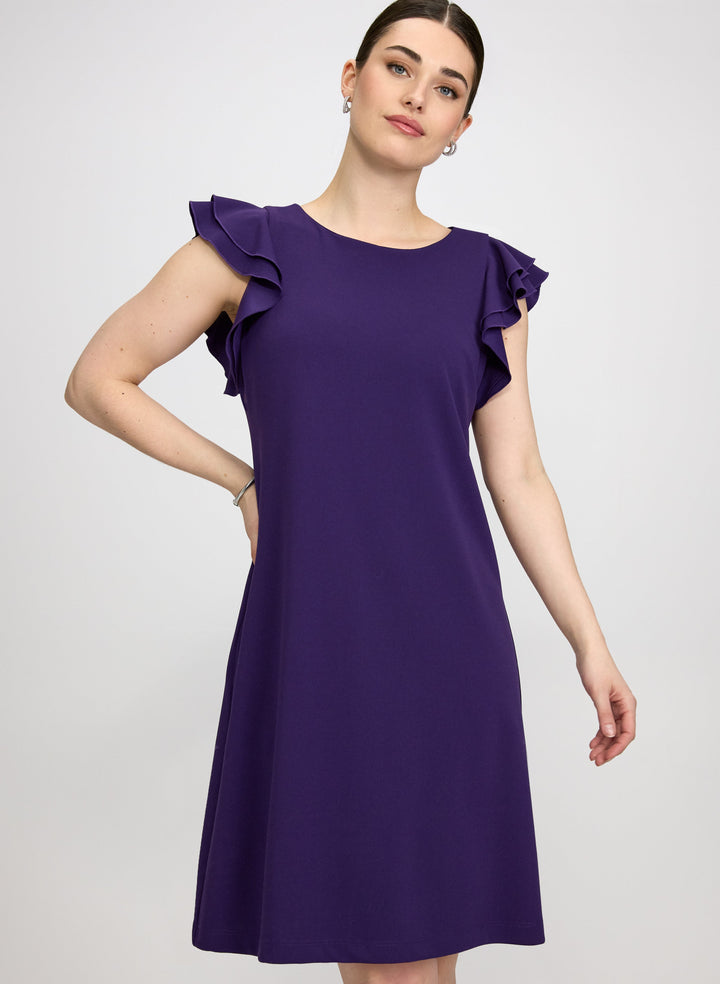 Ruffle Sleeve Dress