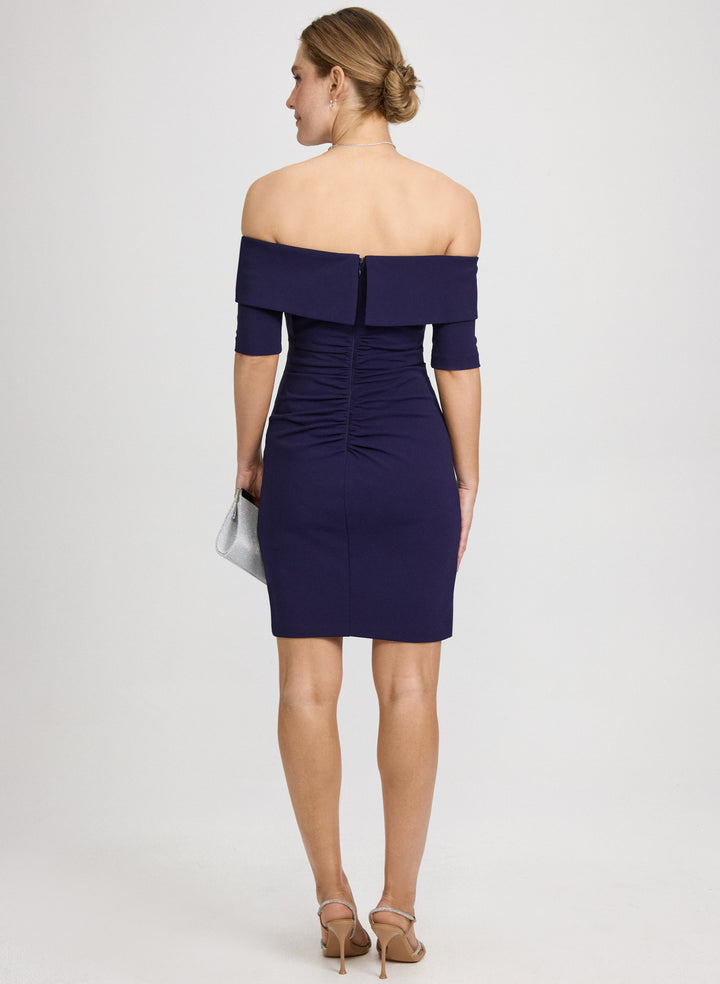 Fitted Off-Shoulder Dress