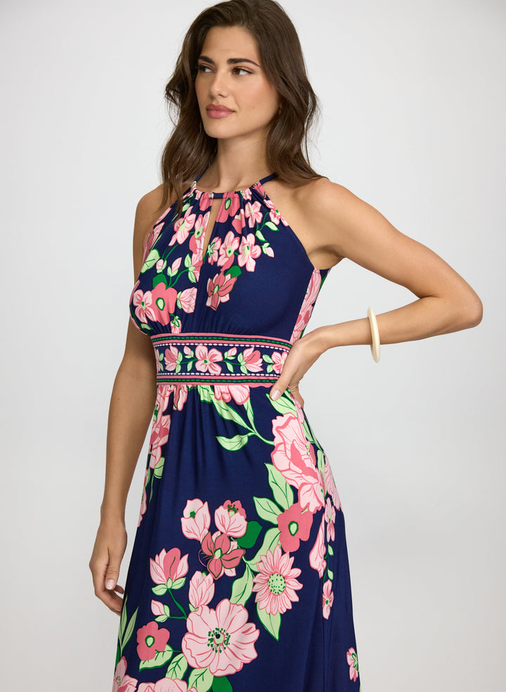 Floral Print Maxi Dress