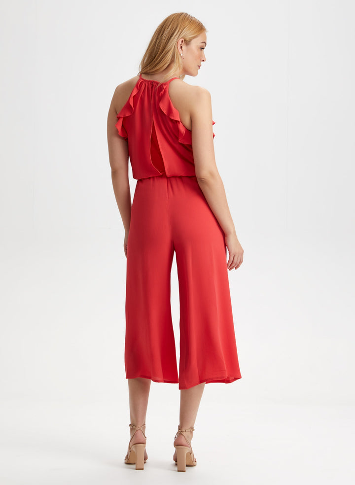 Ruffle Detail Jumpsuit
