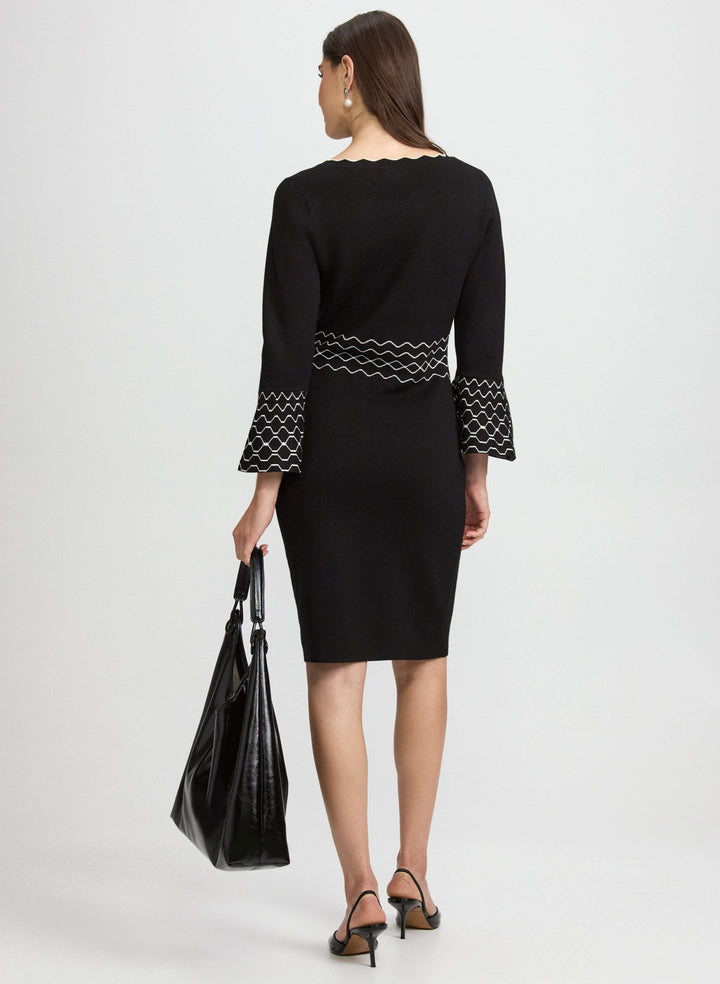 Scalloped Detail Dress