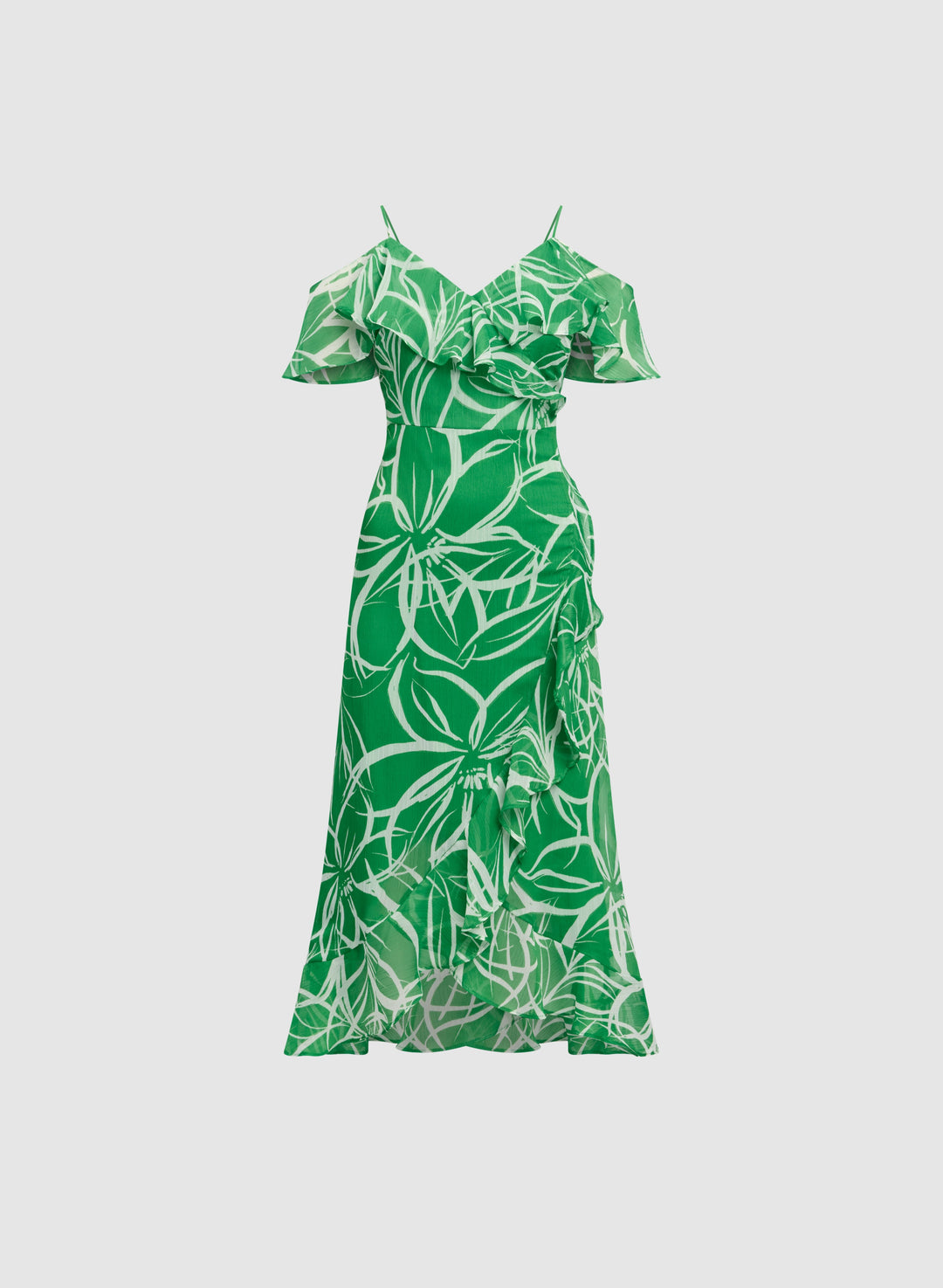 Floral Chiffon Dress