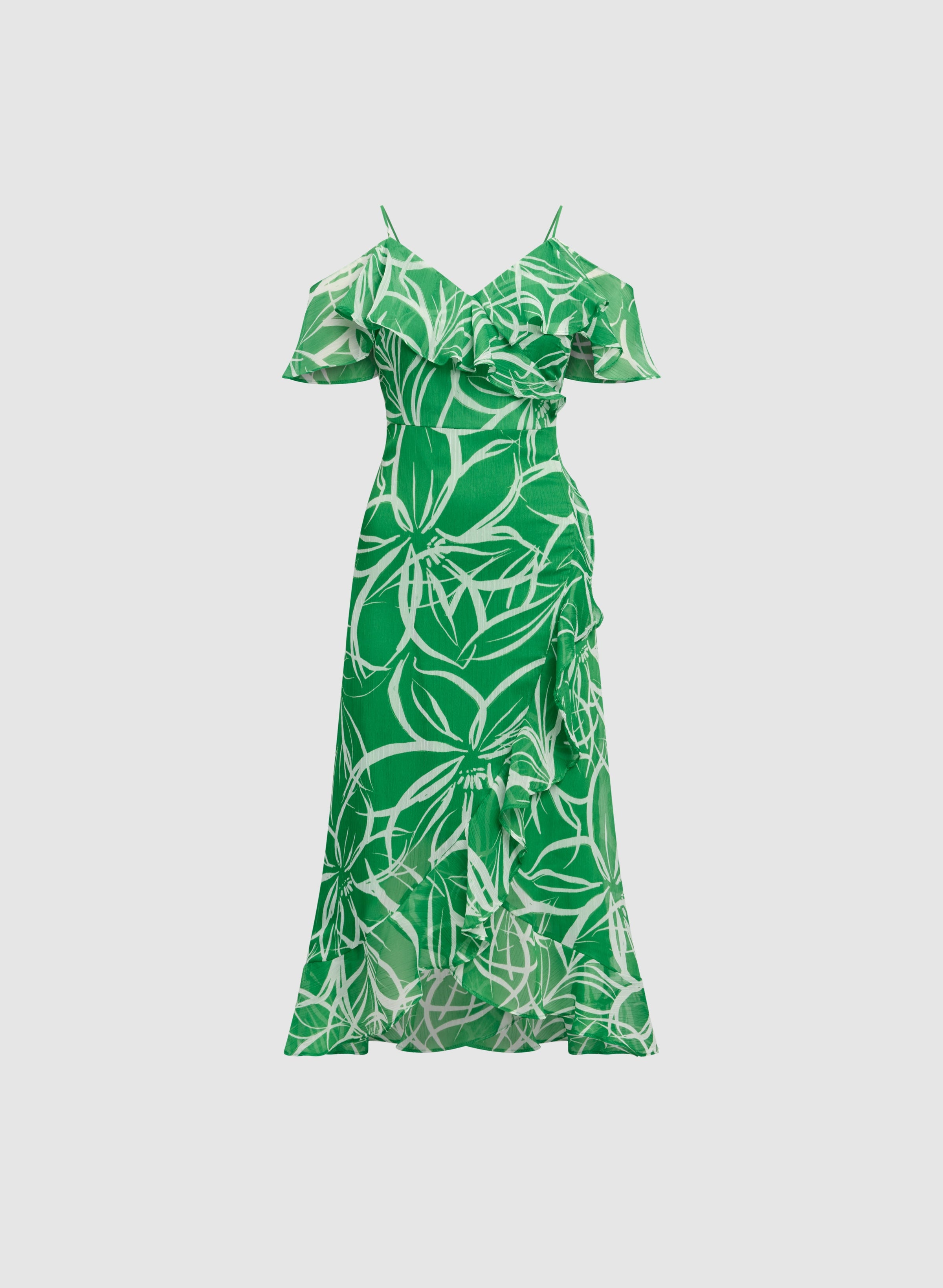 Floral Chiffon Dress