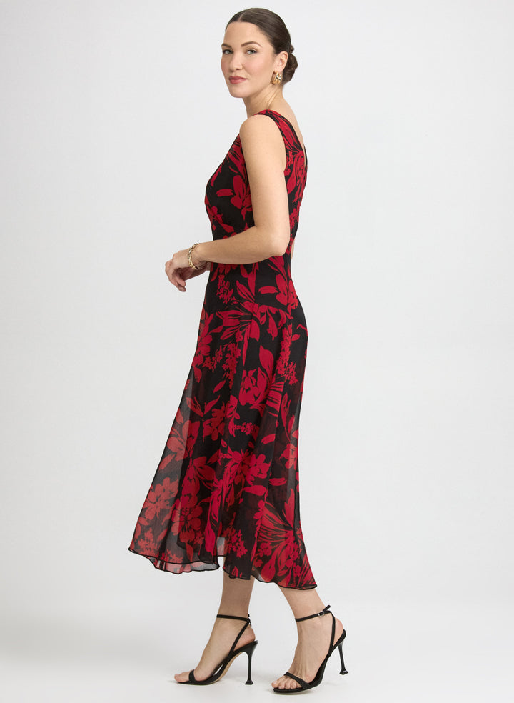 Floral Chiffon Dress