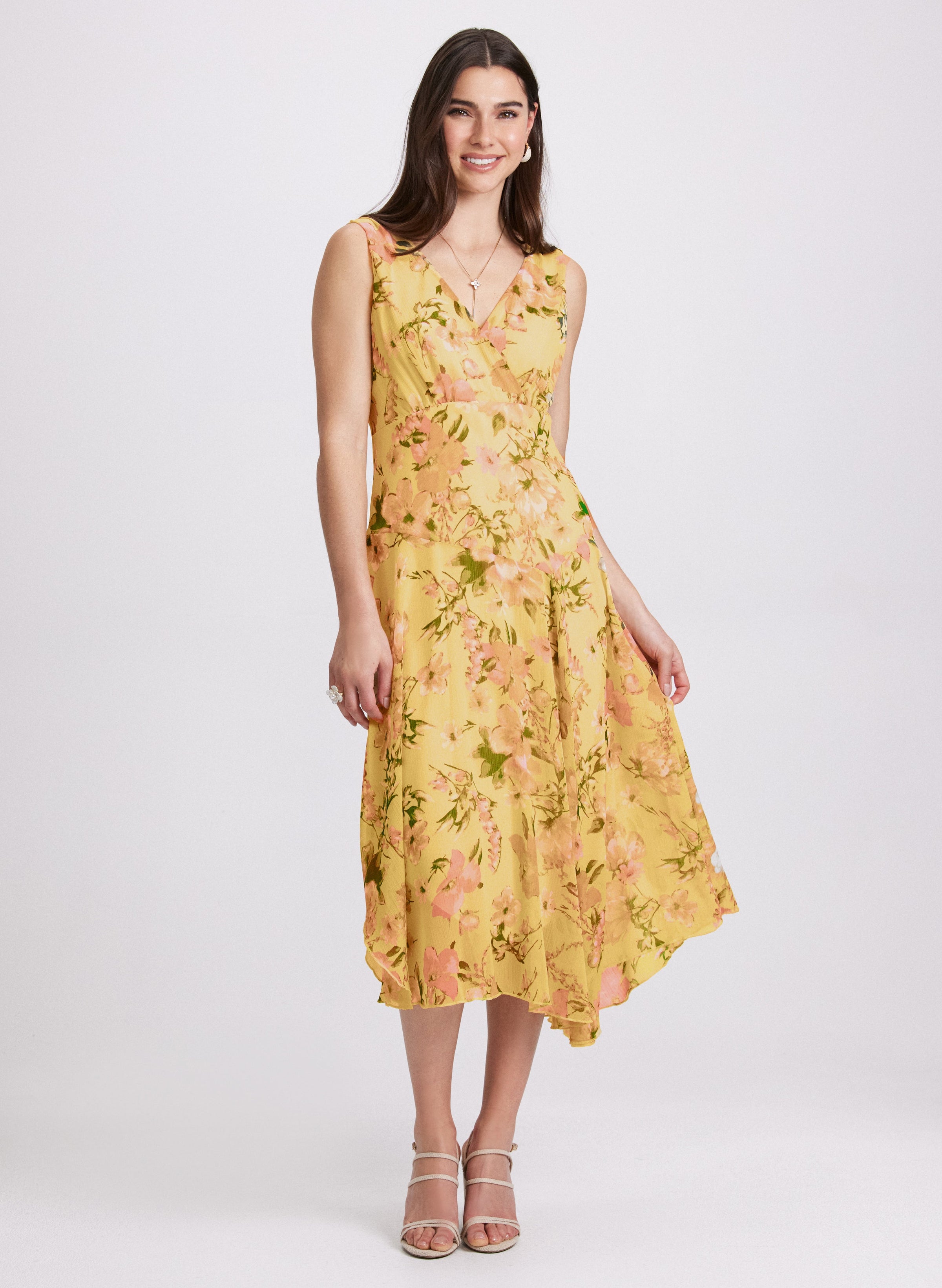 Floral Chiffon Dress