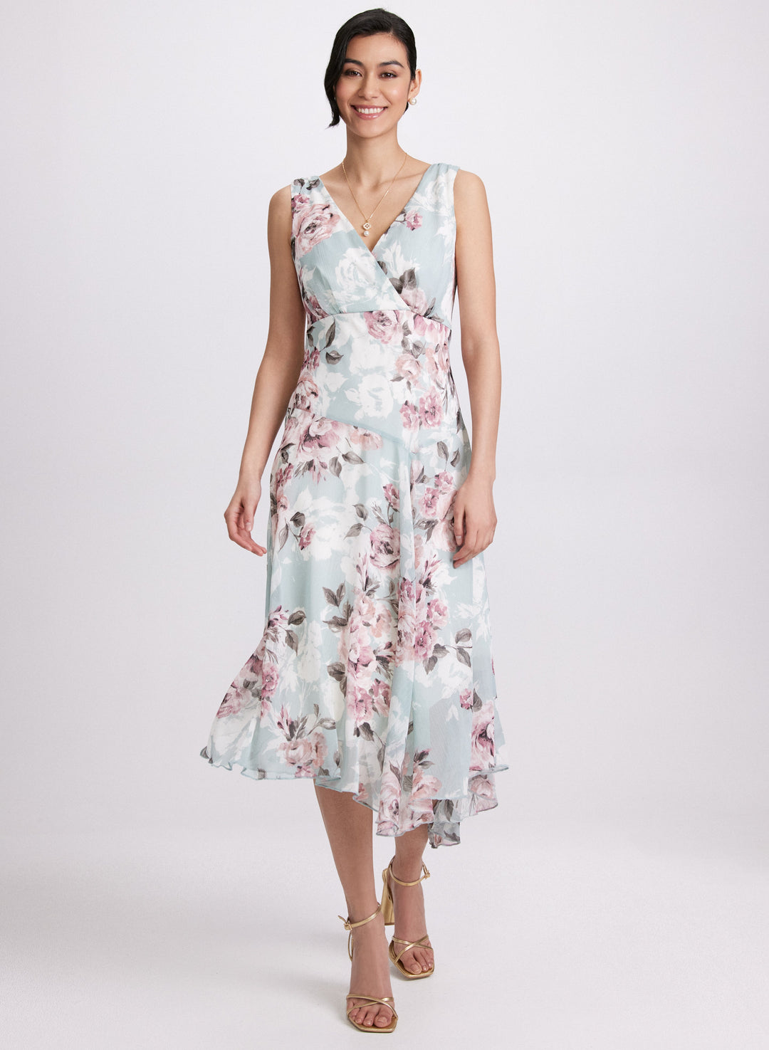Floral Chiffon Dress
