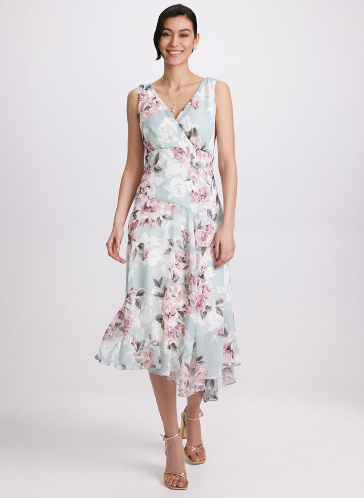 Floral Chiffon Dress