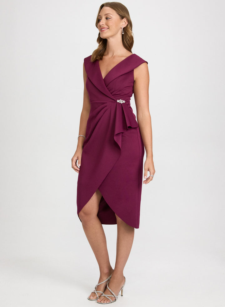 Sleeveless Scuba Dress