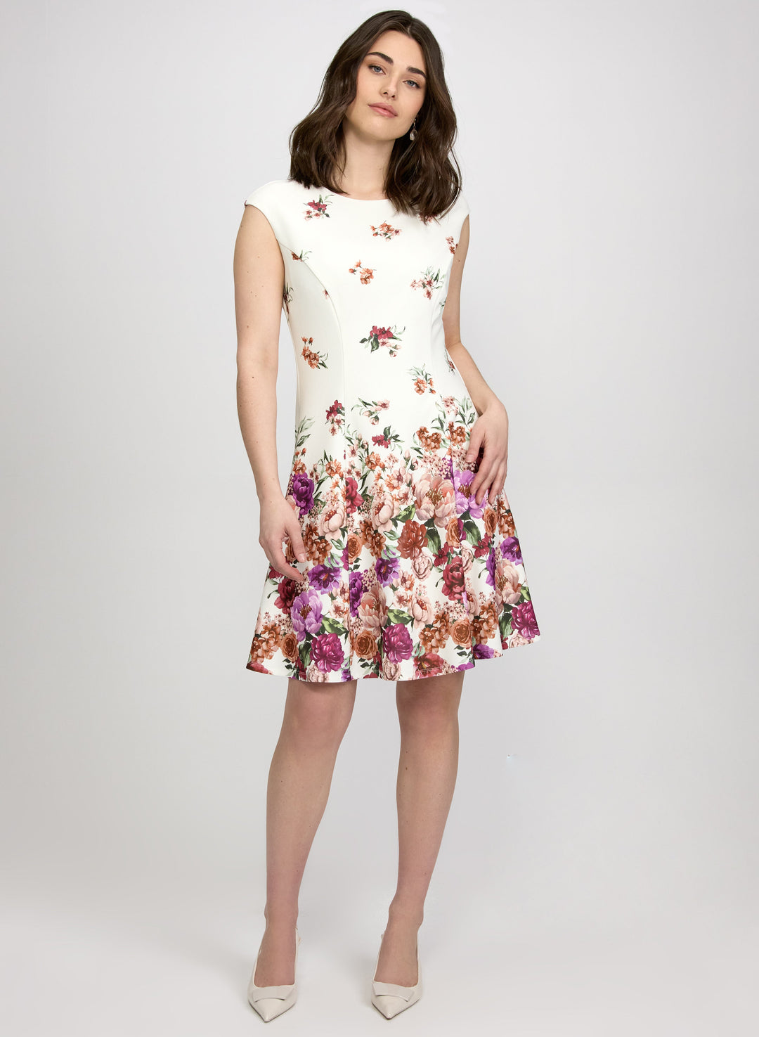Floral Fit & Flare Dress