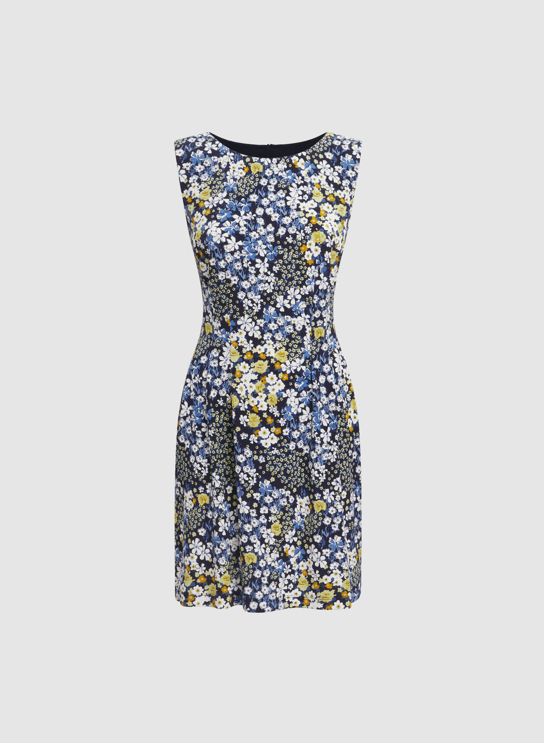 Floral Print Sleeveless Dress