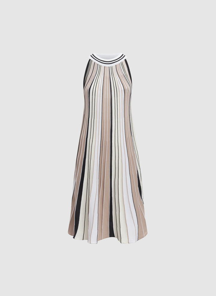 Stripe Print Dress