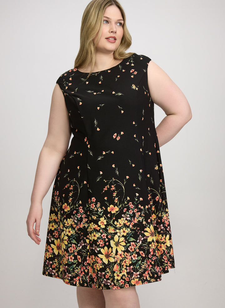 Fit & Flare Floral Dress