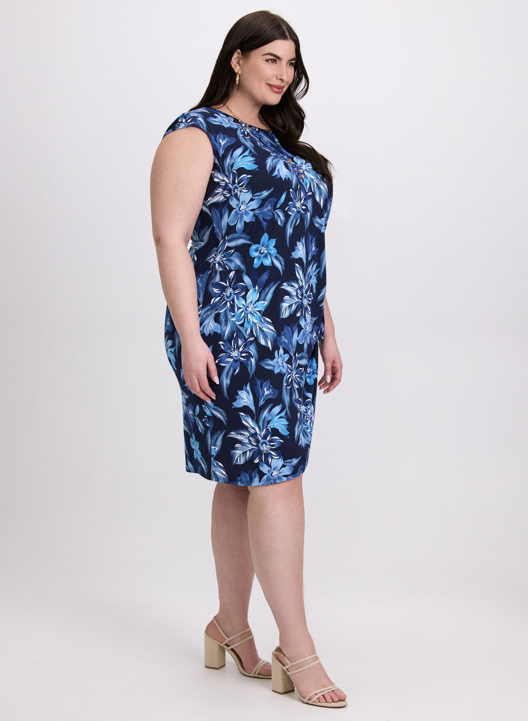 Floral Tie-Waist Dress