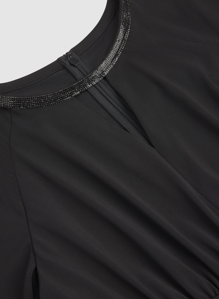 Wide-Leg Jersey Jumpsuit