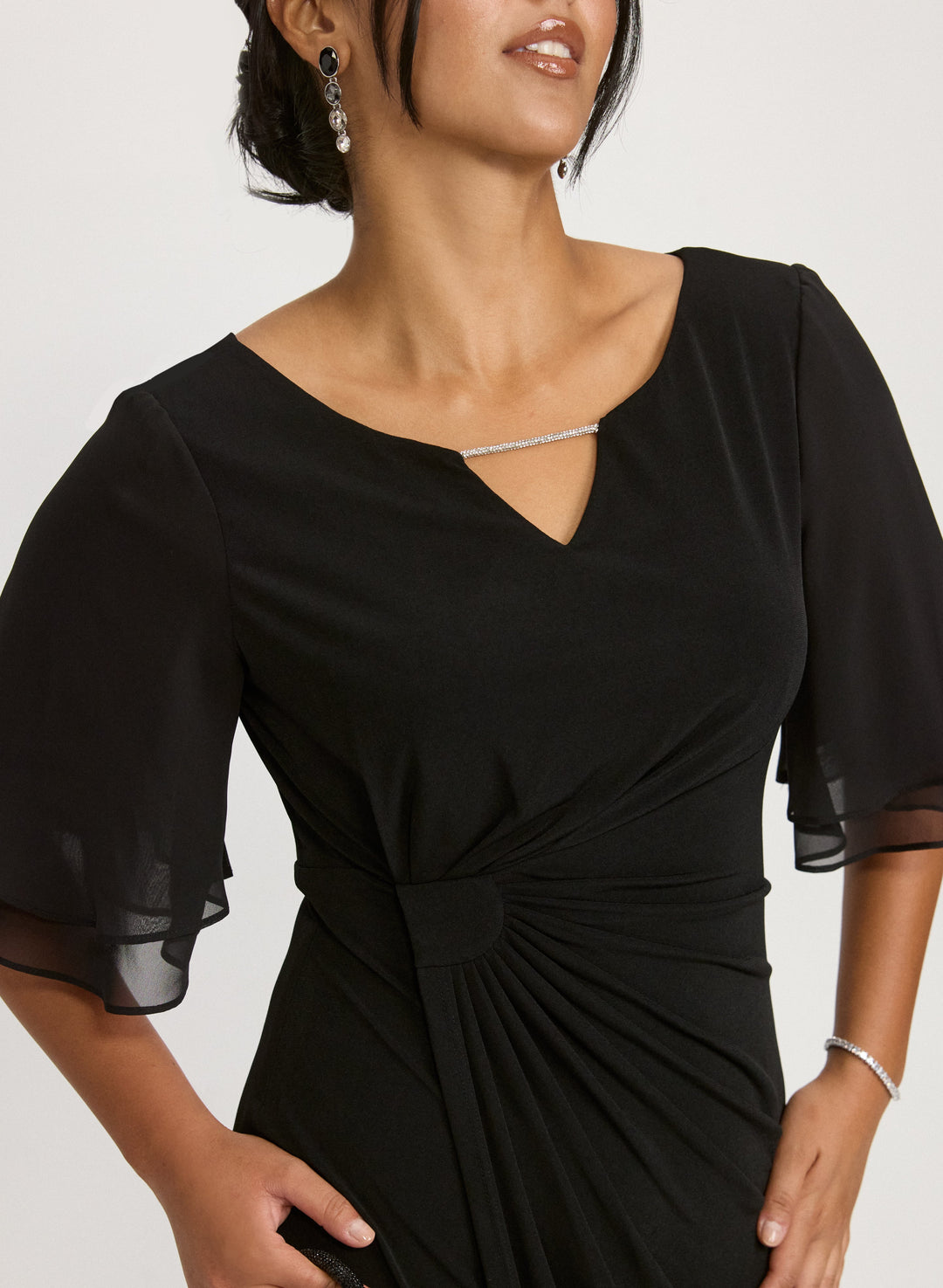Fitted Jersey Dress