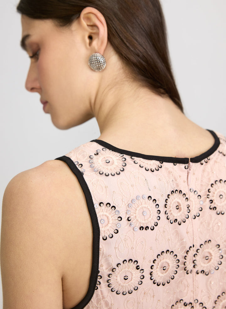 Embroidered Lace Dress
