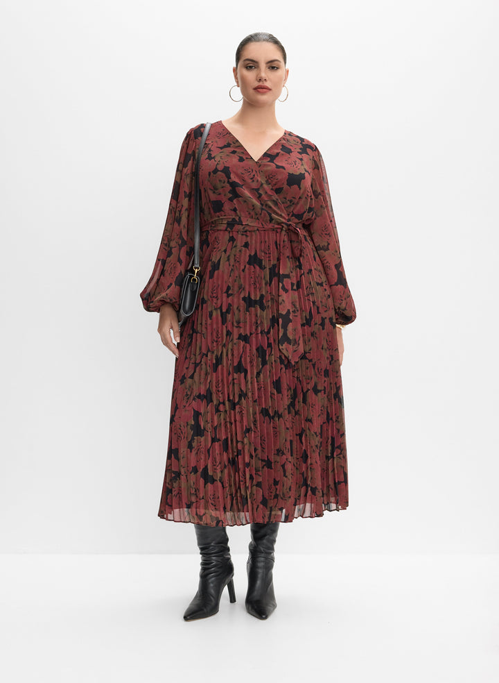 Melanie Lyne - Rose Chiffon Dress