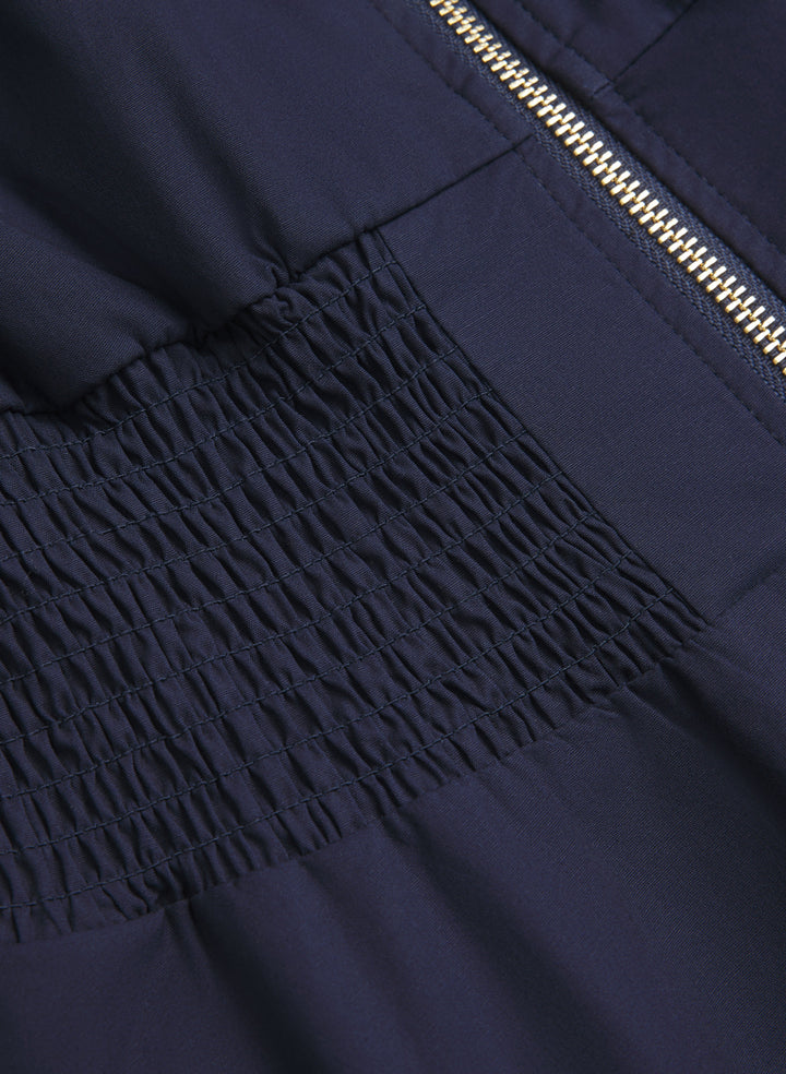 Zip Fit & Flare Dress