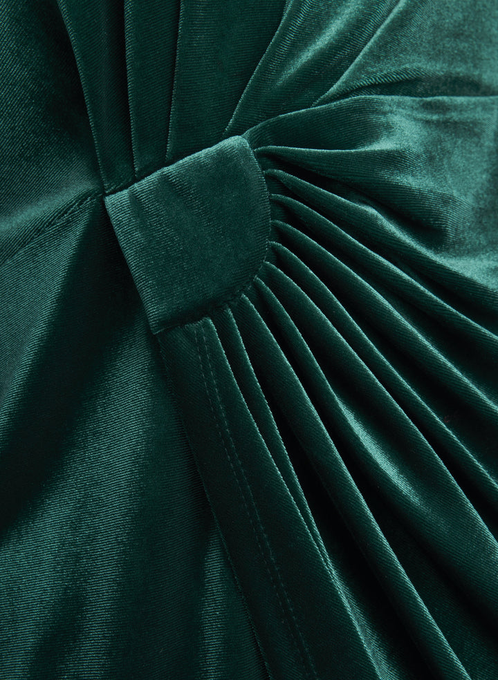 Velvet Overlay Dress