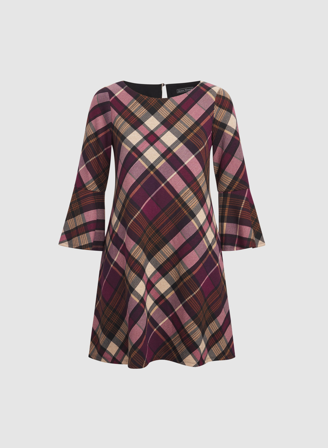 Plaid Sweater Dress