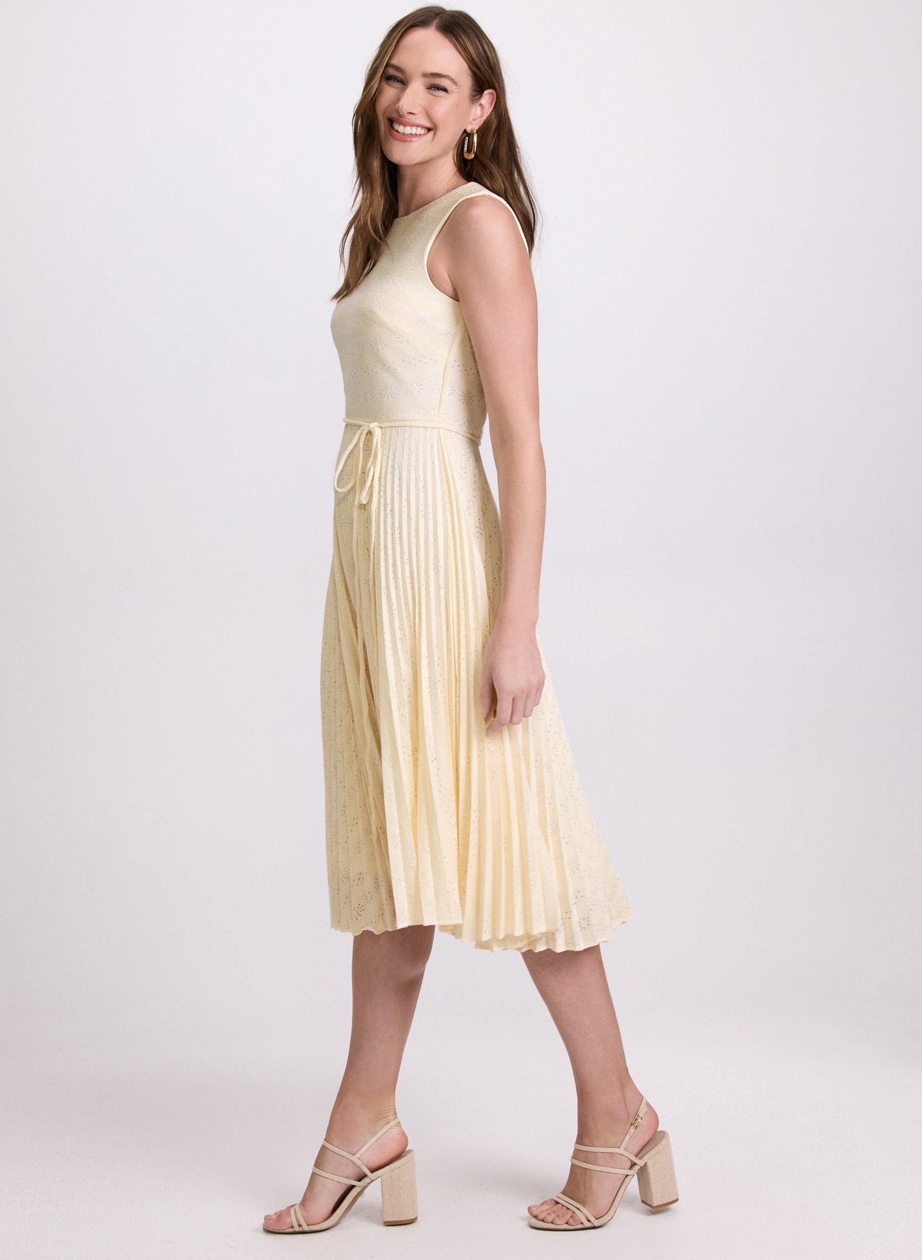 Striped Lace Dress