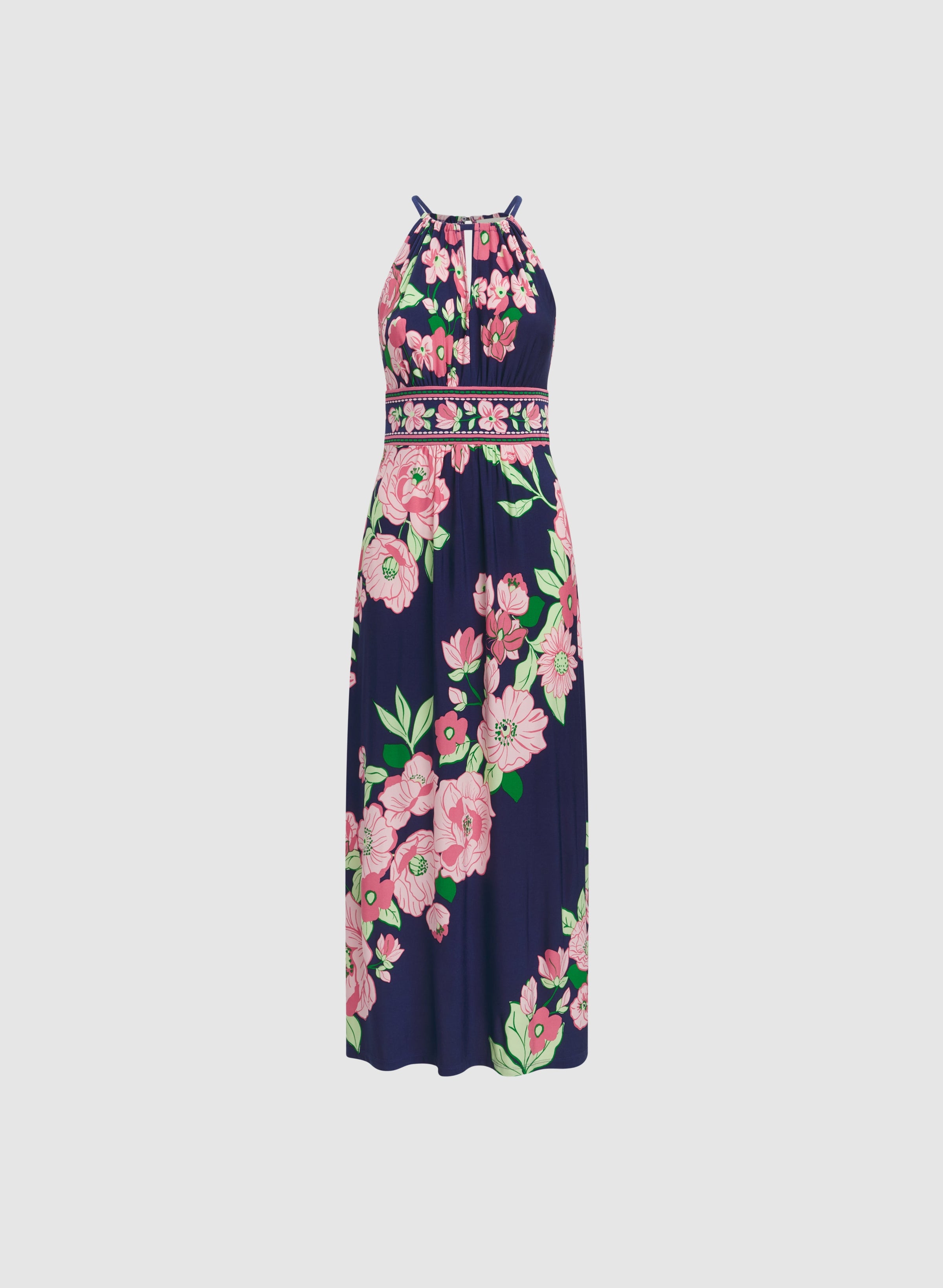 Floral Print Maxi Dress