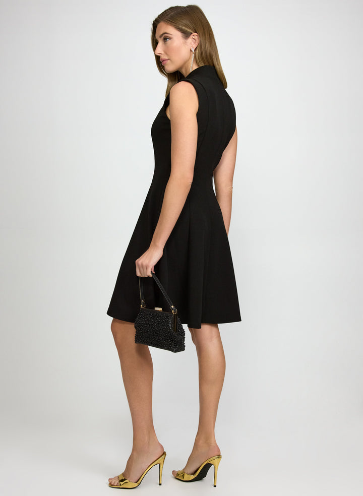 Zip-Up Tassel Detail Dress