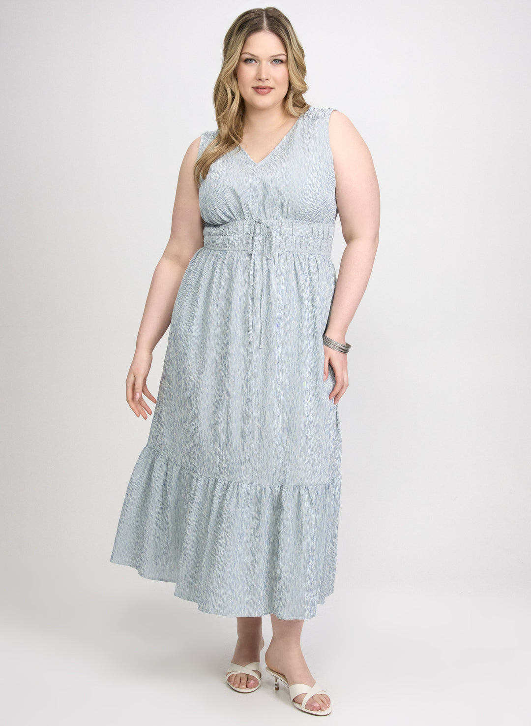 Smocked Tiered Maxi Dress